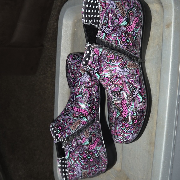 Colorful ALEGRIA By Pg Women's Rain Ankle Boots Size 10. - Picture 2 of 5